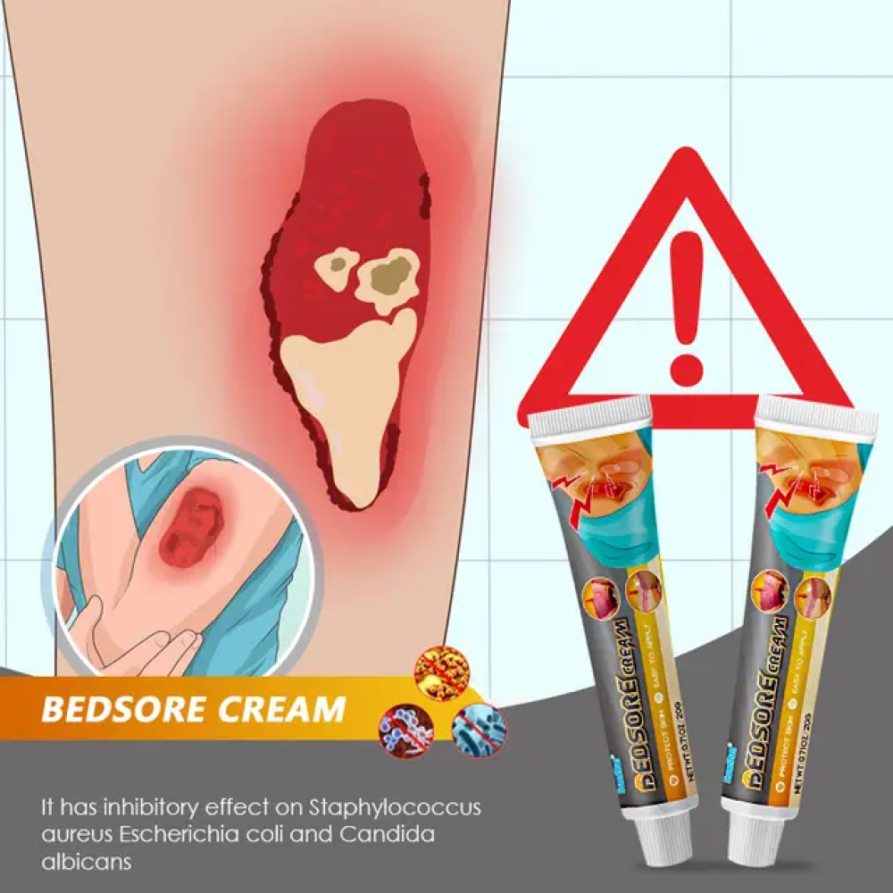Sumifun Bed sores Treatment Cream Remove Rot Necrotic Tissue Treat Sores Ulcer Wound Healing Ointment Anti-lnfection