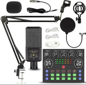 LGT240 Professional Condenser Microphone For Computer And Sound Card Recording Microphone