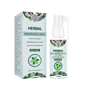 Herbal Hemorrhoids Spray 30ml, Treats External Hemorrhoids, Fissures & Discomfort